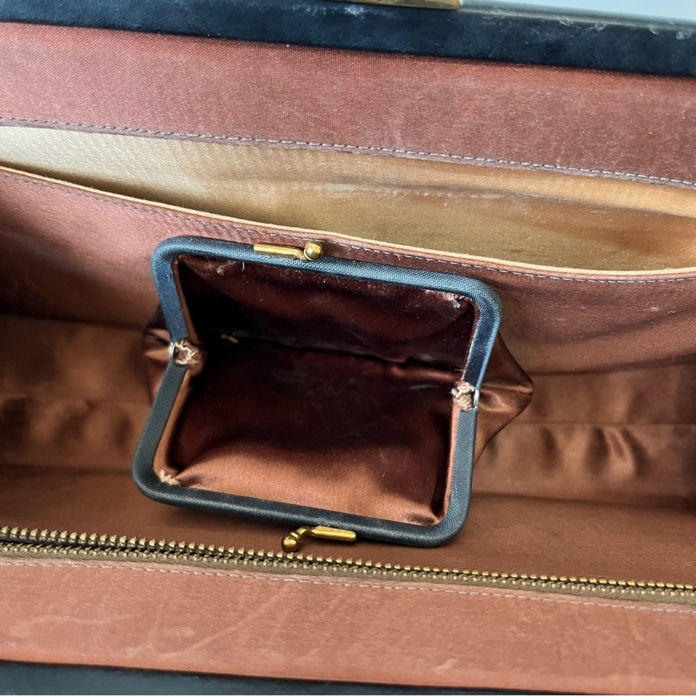 Vintage Palizzio Brown Retro Pocketbook - Picture 8 of 13